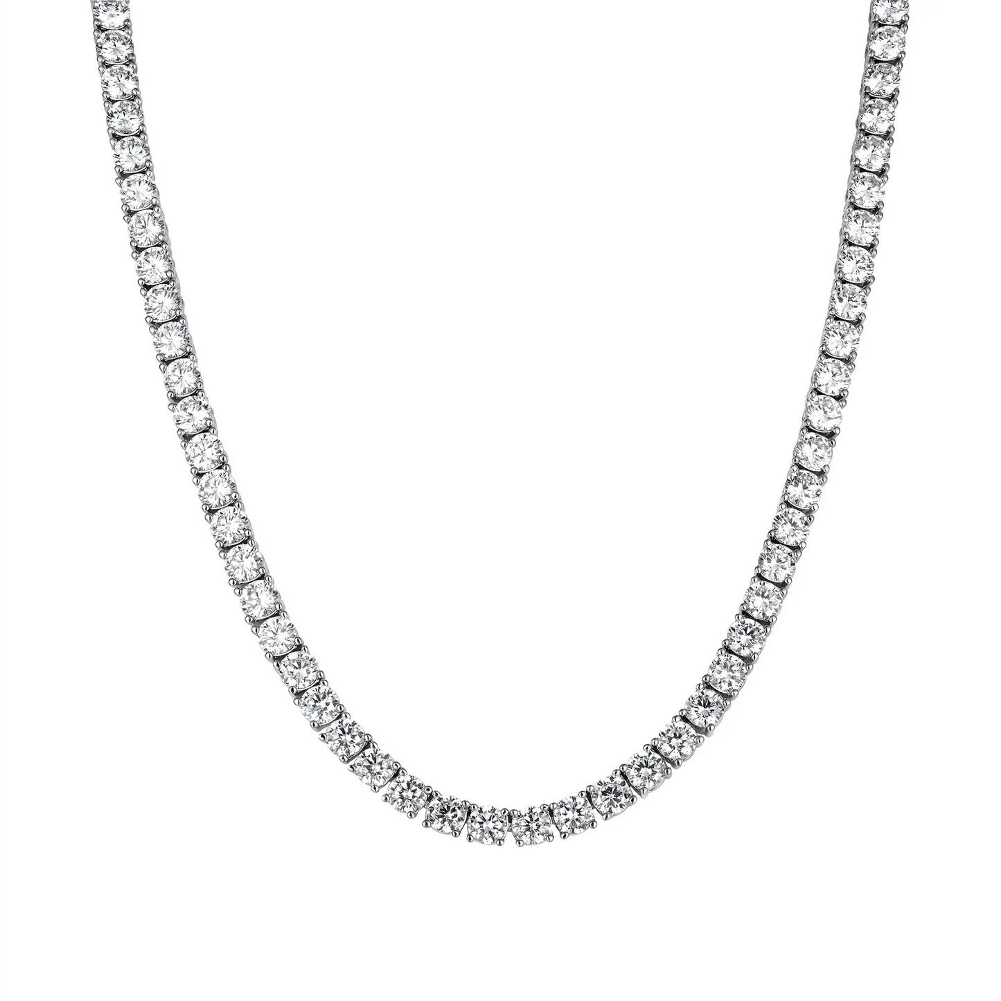 Moissanite Tennis Necklace - VS