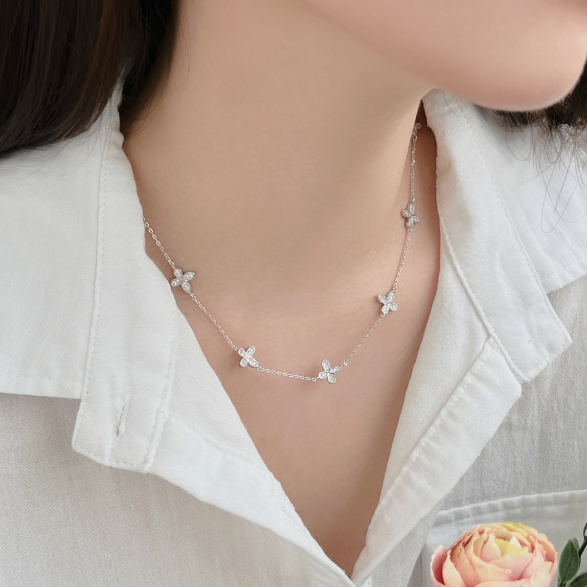 Três Clover Necklace