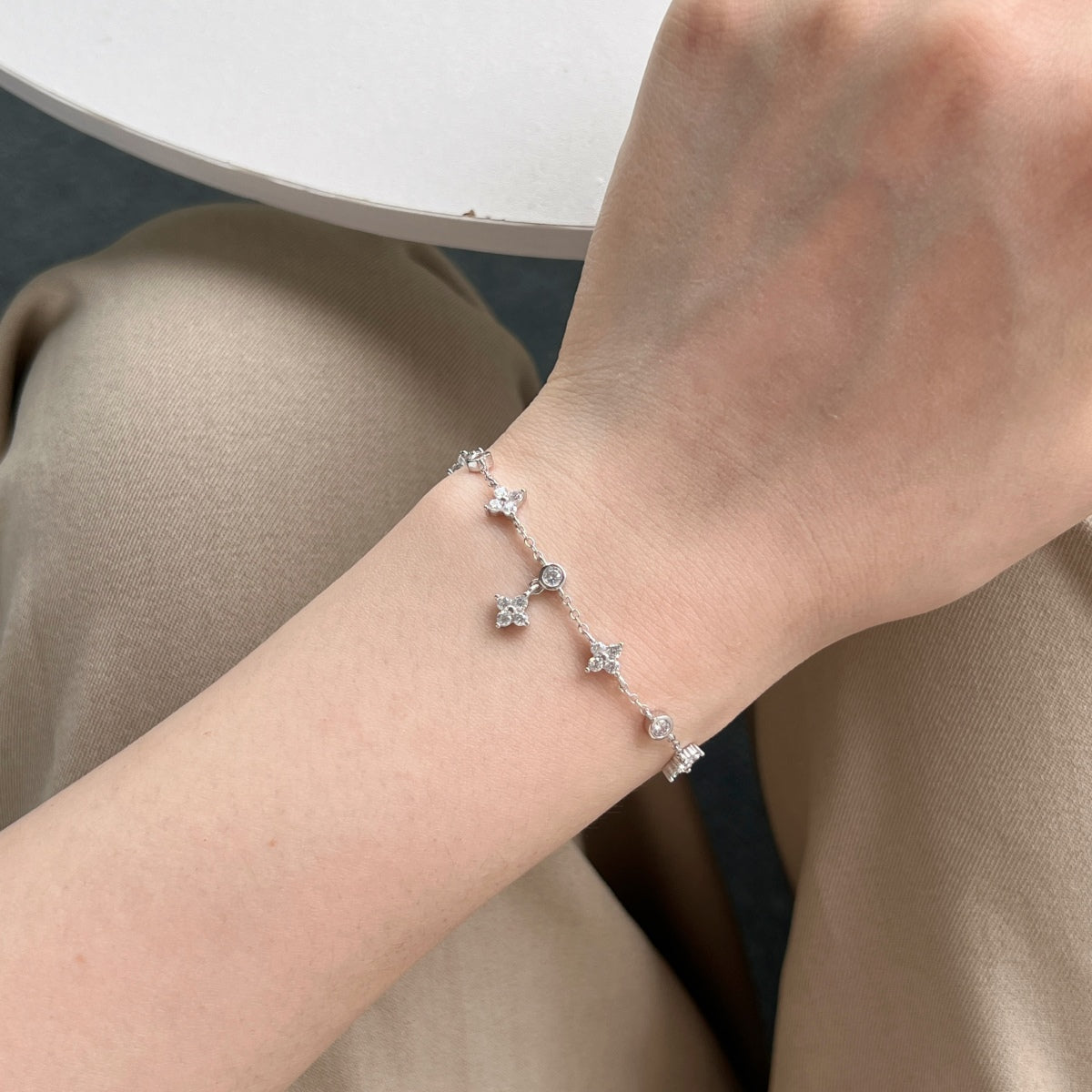 Small Multi Clover Bracelet