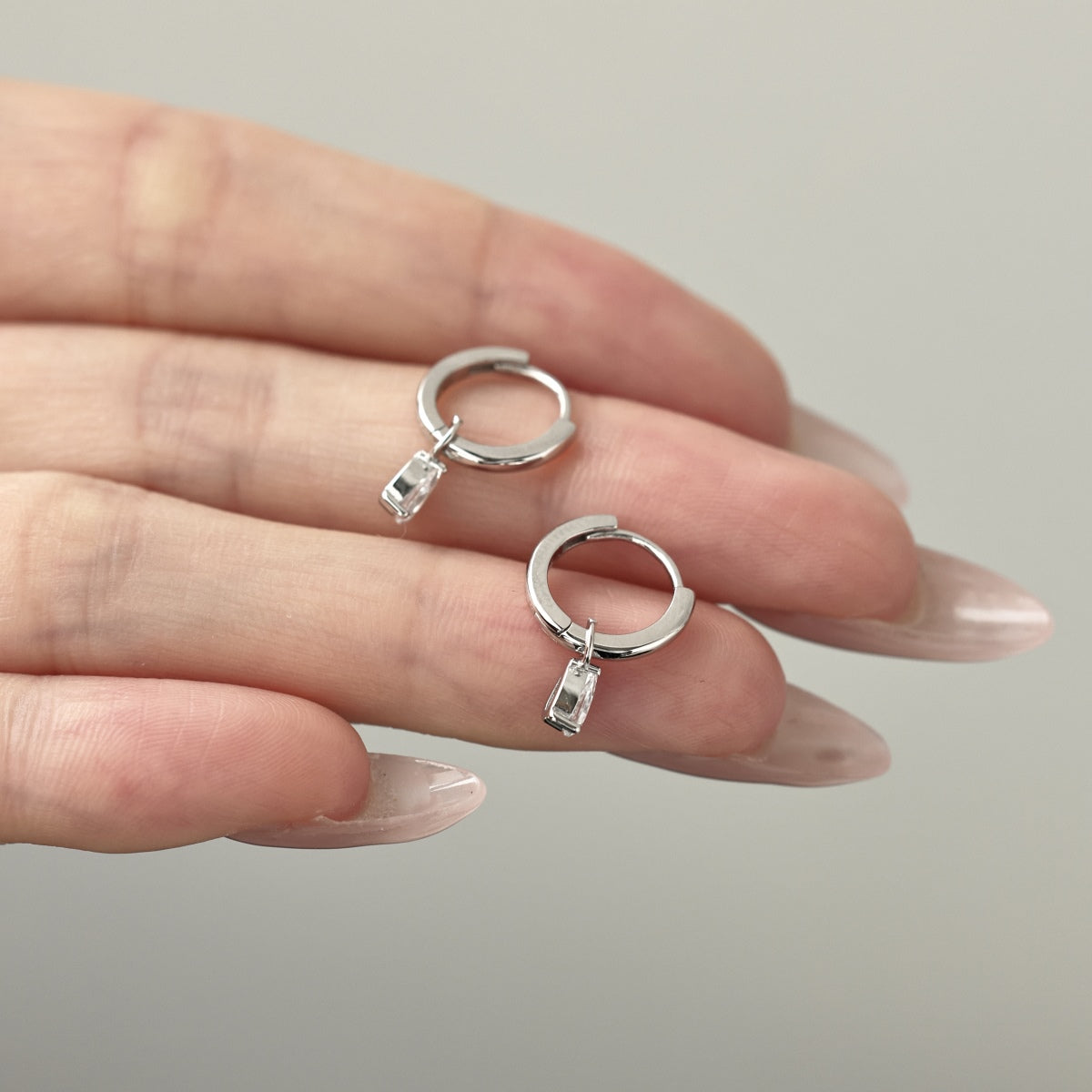 Mini Pear Drop Earrings