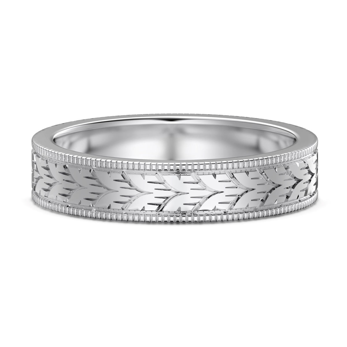 Men Silver Band
