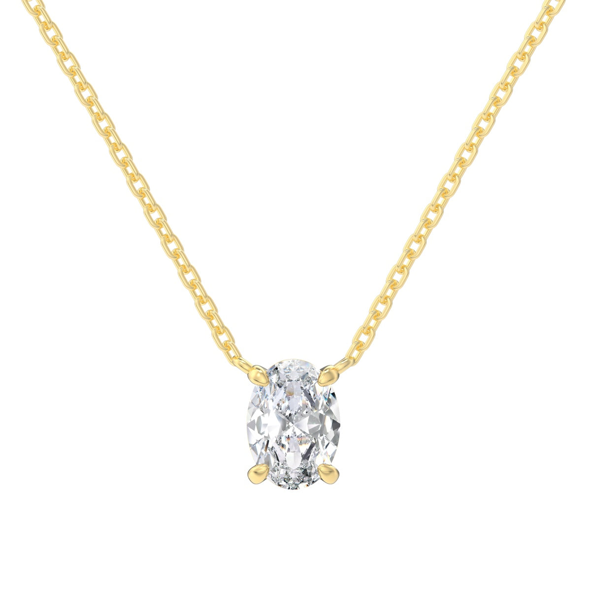 Oval Shape Necklace
