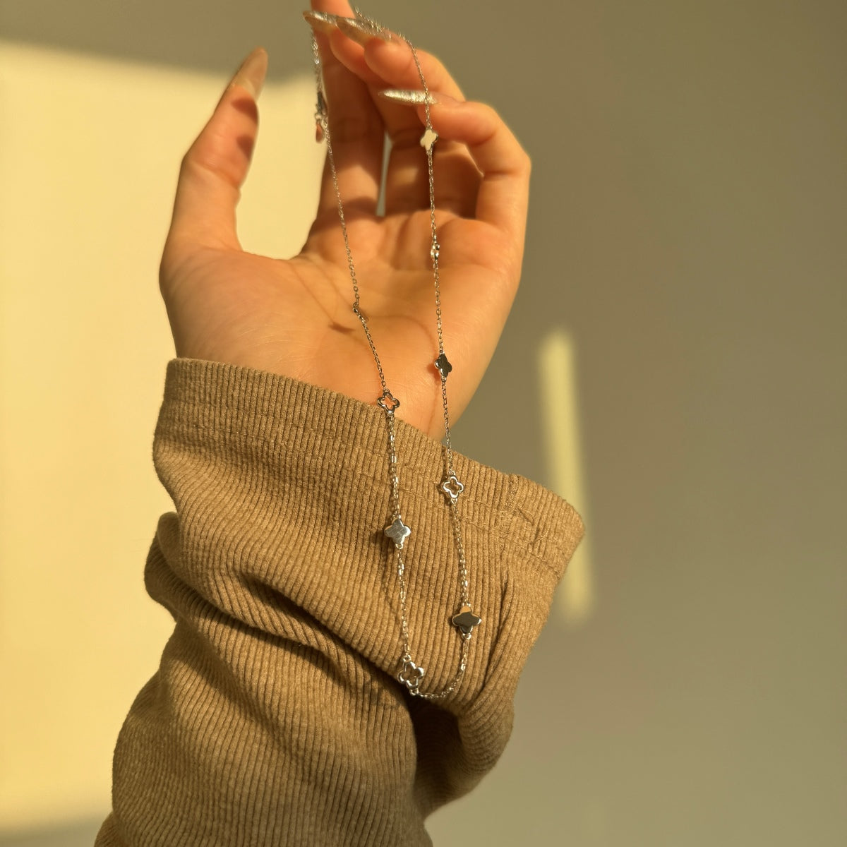Small Multi Clover Necklace