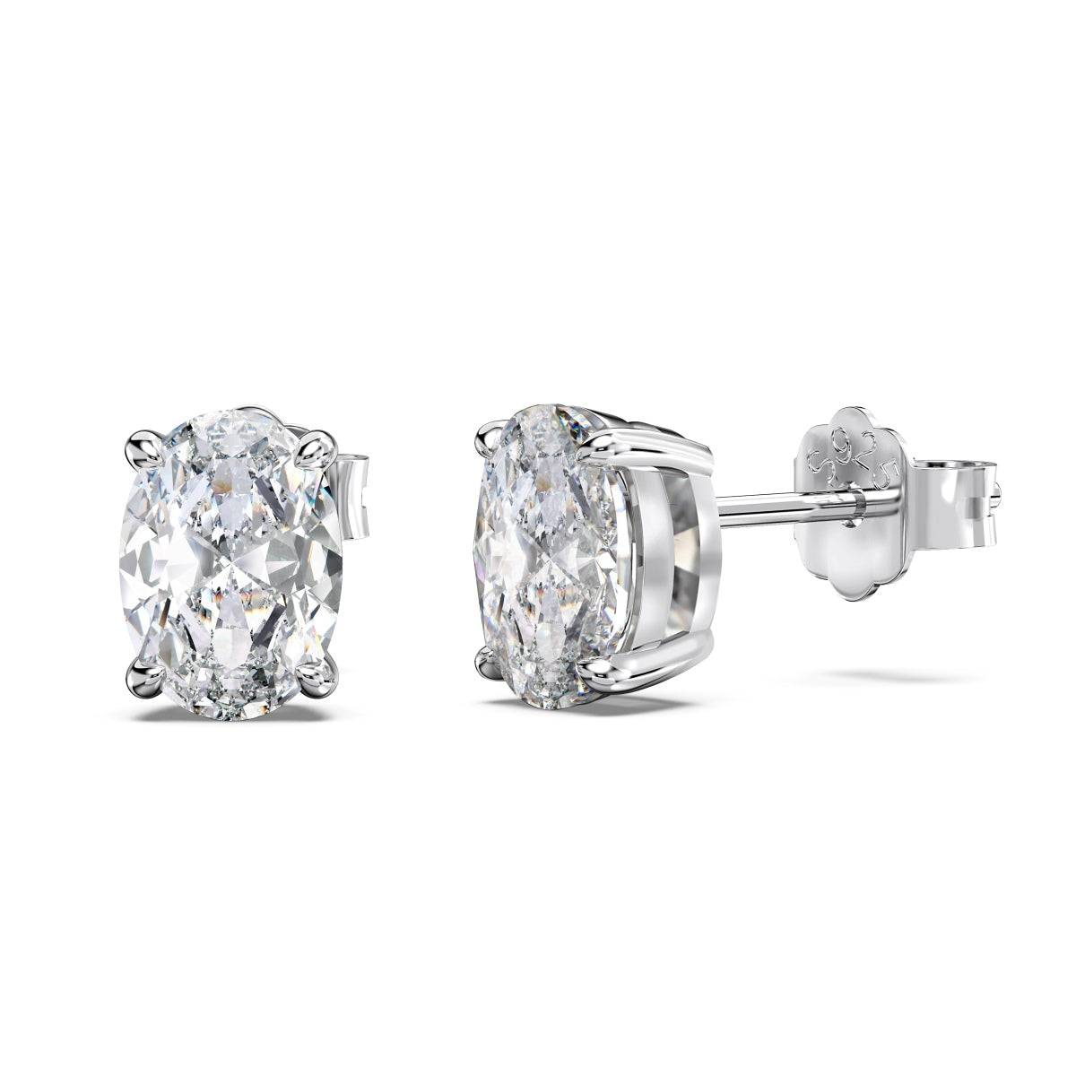 Oval Shape Earrings