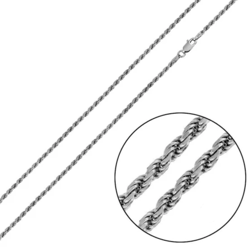 Silver Rope Chain