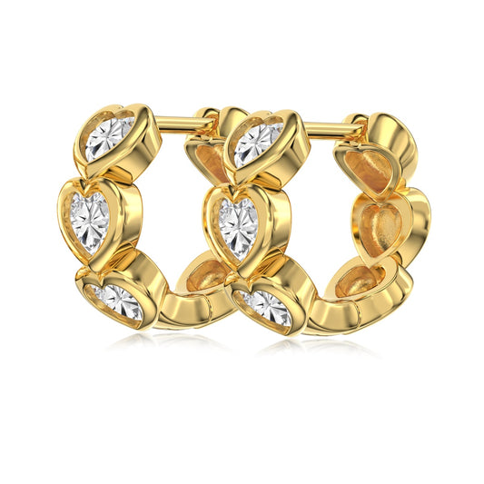 Multi Mini Heart Earrings