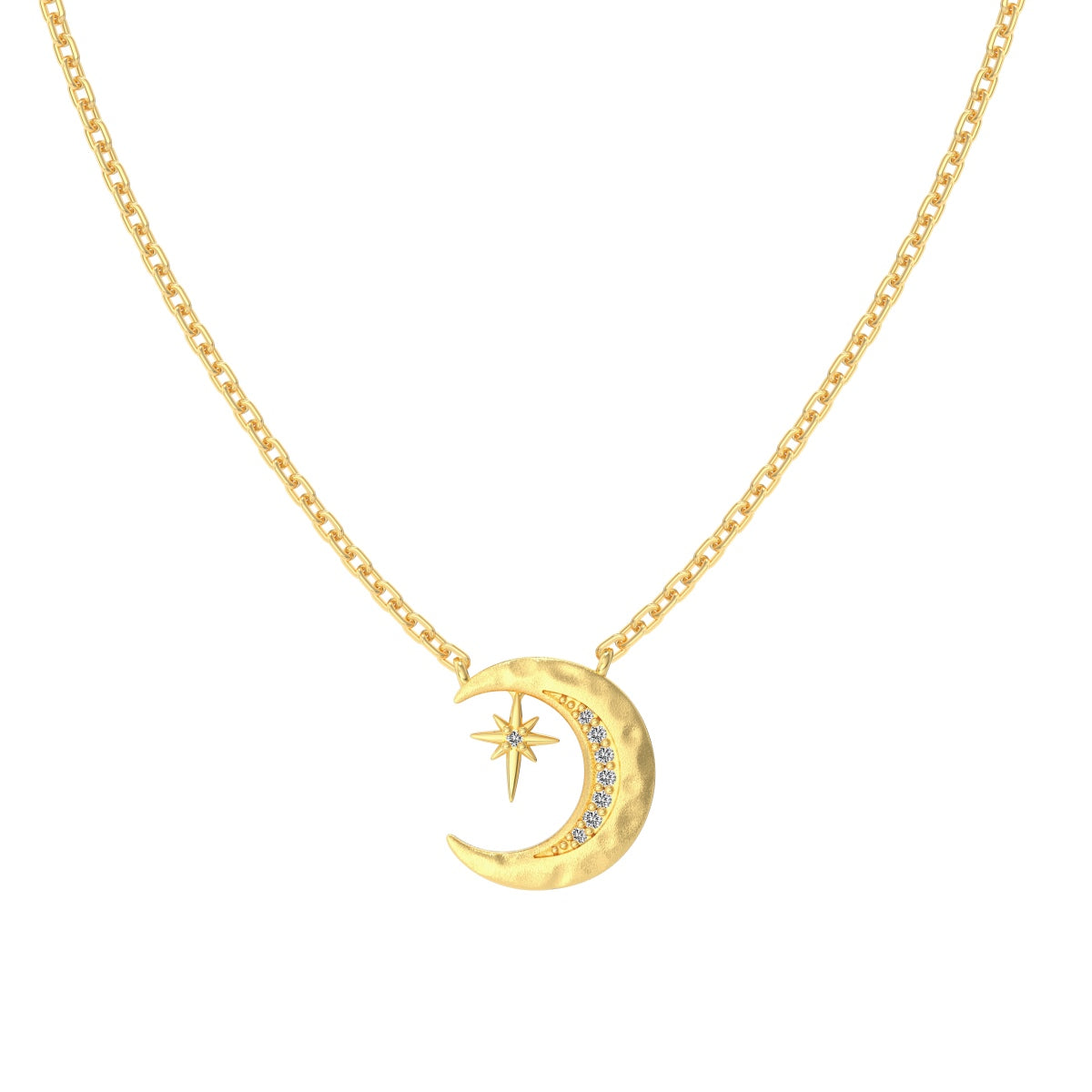 Moon-Star Necklace