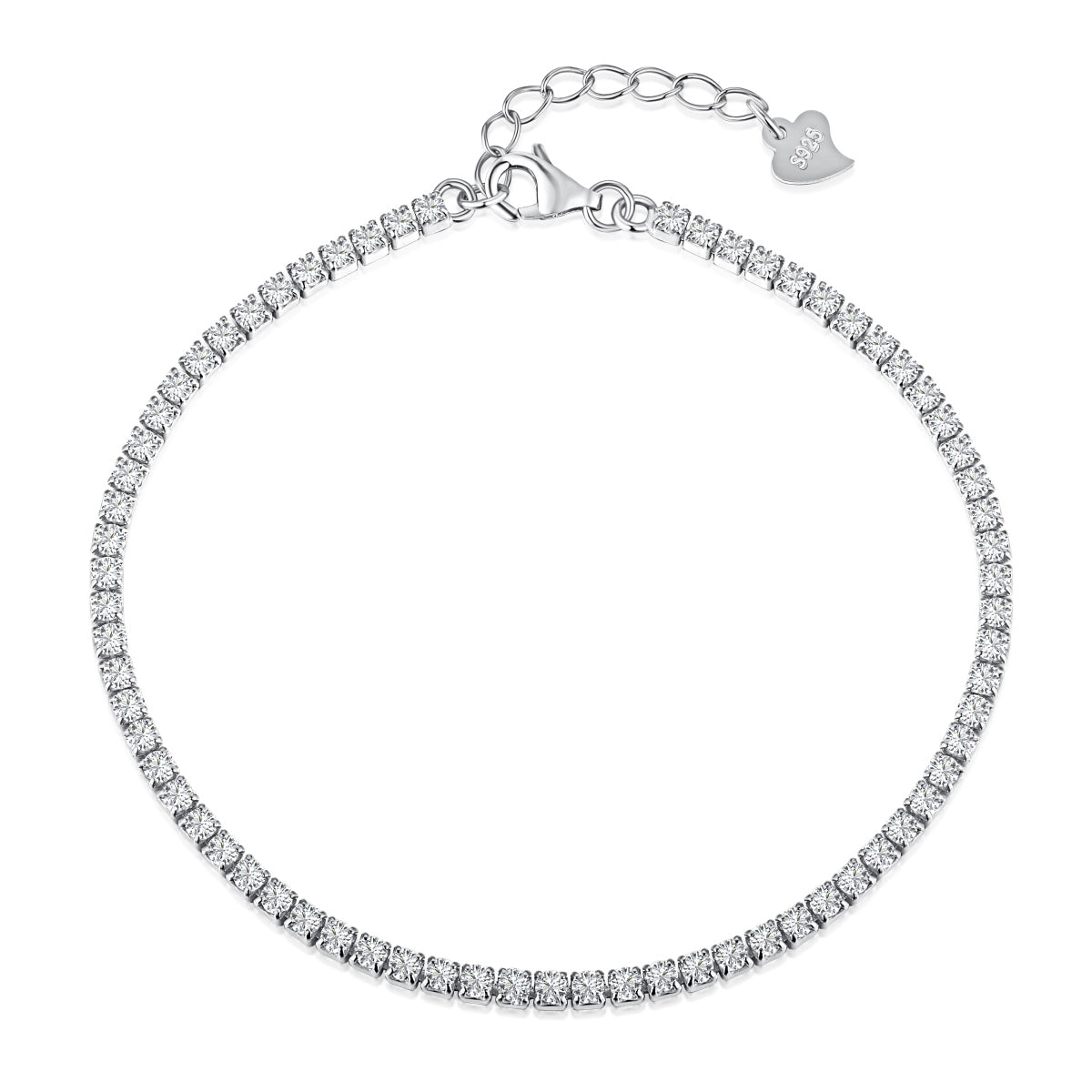 Sterling Silver Tennis Bracelet