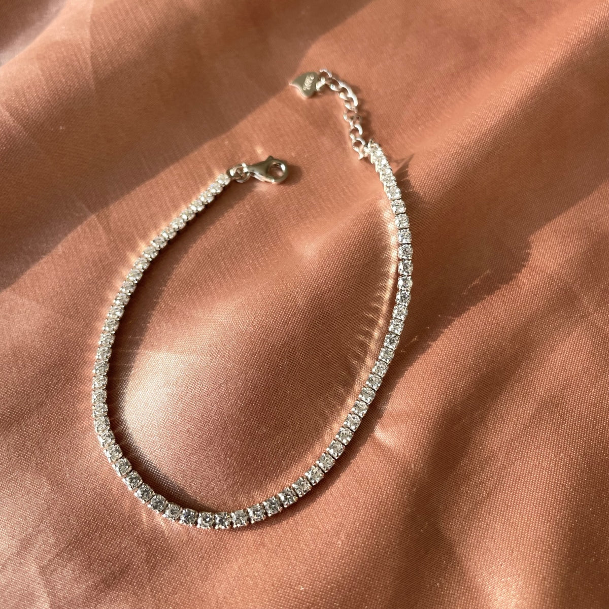 Sterling Silver Tennis Bracelet