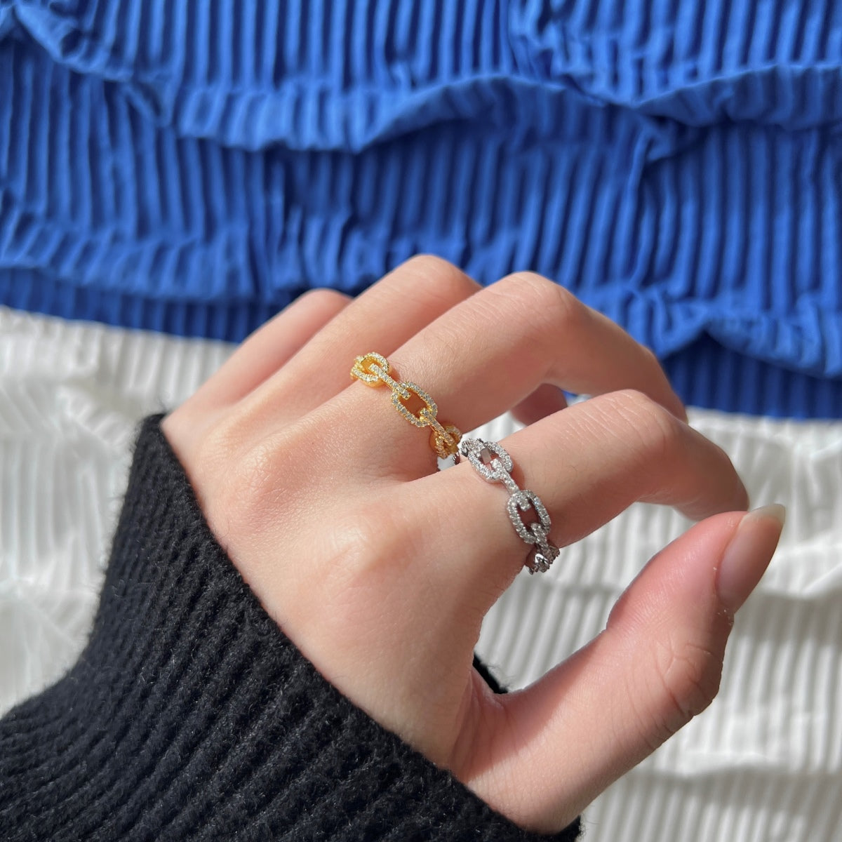 Chain Ring Jewelry | Chain Ring | NobleJade