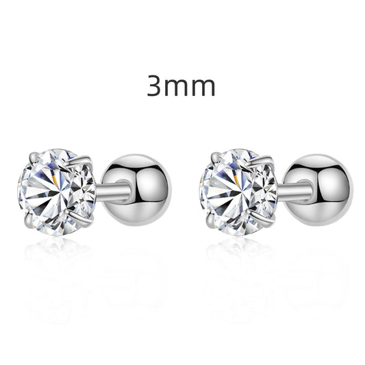 Small Round Stud