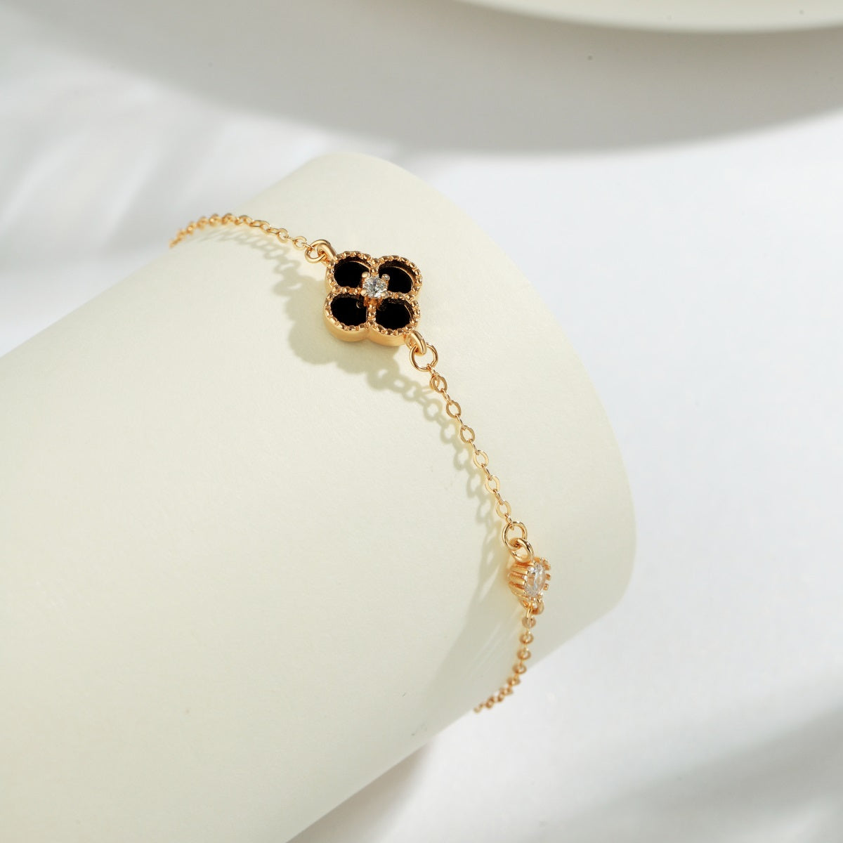 Stylish Black Clover Bracelet | Black Clover Bracelet | NobleJade