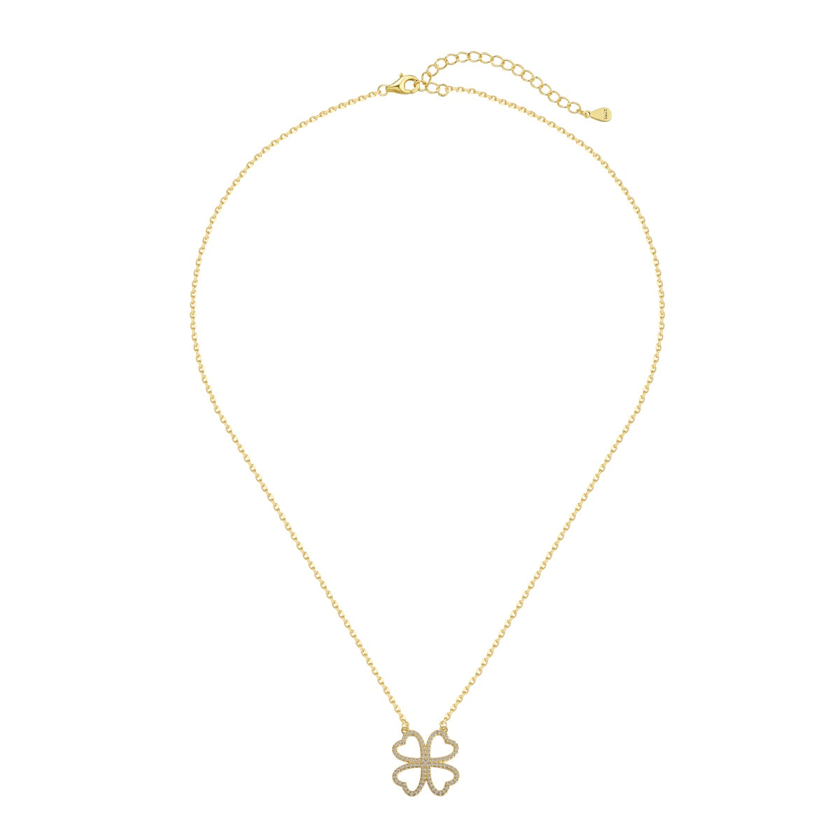 Gold Leaf Clover Chain | Leaf Clover Chain | NobleJade