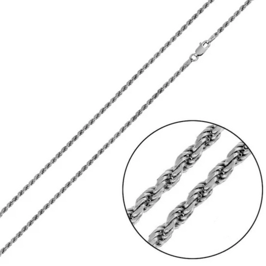 Silver Rope Chain